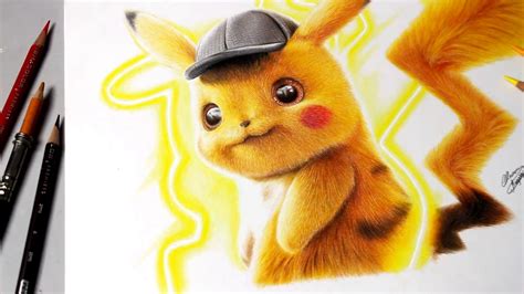 desenho do pikachu realista|Explore the Best Realisticpikachu Art 